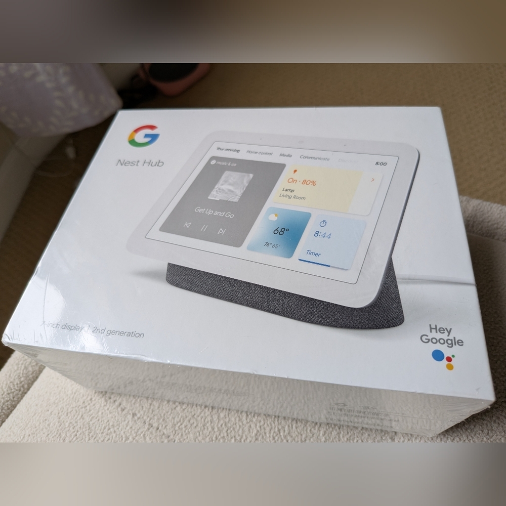 Google Nest Hub Gen2 - NWT Unopened Box